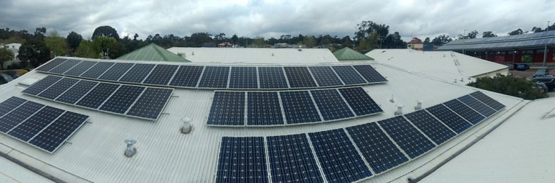 Solar Panel Cleaning panoramic